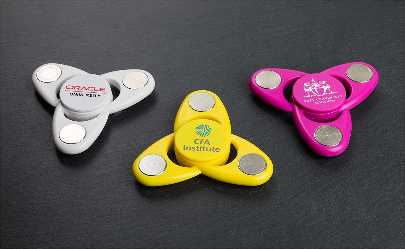 Branded Spinners for Schools and Universities