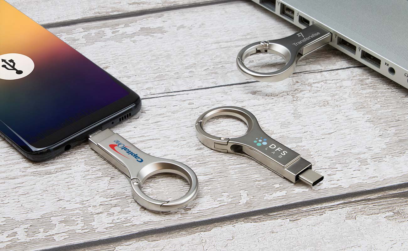 Active - Custom Flash Drives With USB-C