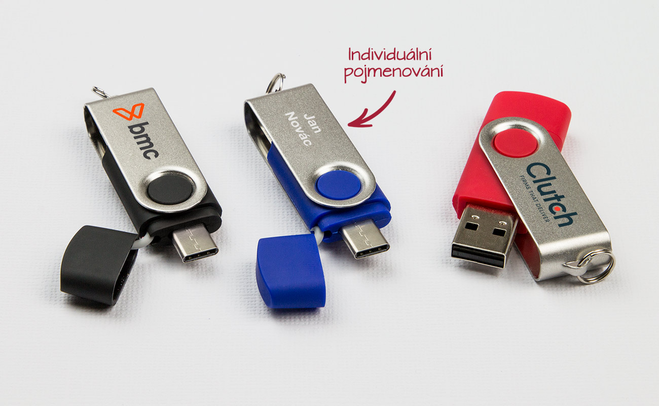 Twister Go - Custom USB Drives With USB-C